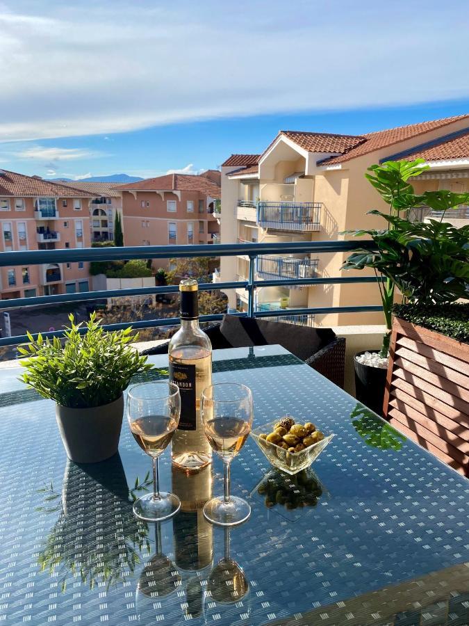 Port-Frejus, Le Paladien, Appartement 2 Pieces Climatise, Terrasse & Parking 外观 照片