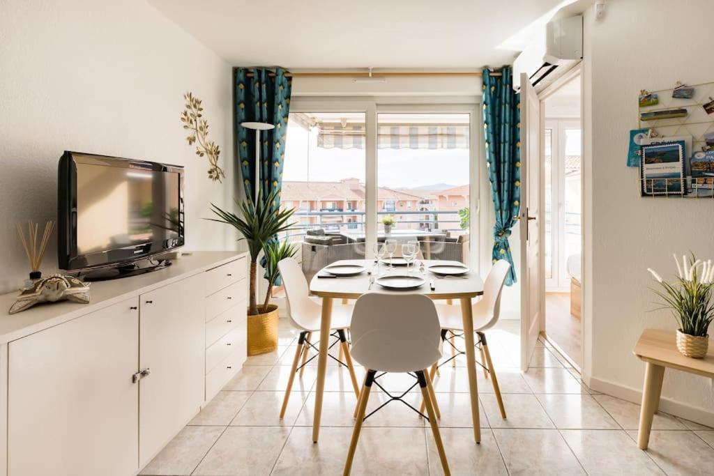 Port-Frejus, Le Paladien, Appartement 2 Pieces Climatise, Terrasse & Parking 外观 照片