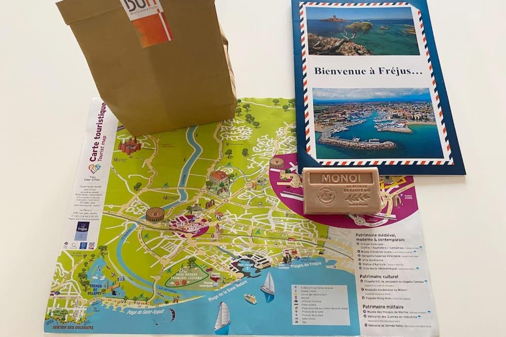 Port-Frejus, Le Paladien, Appartement 2 Pieces Climatise, Terrasse & Parking 外观 照片