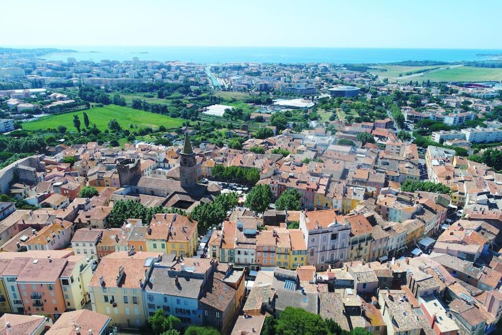Port-Frejus, Le Paladien, Appartement 2 Pieces Climatise, Terrasse & Parking 外观 照片