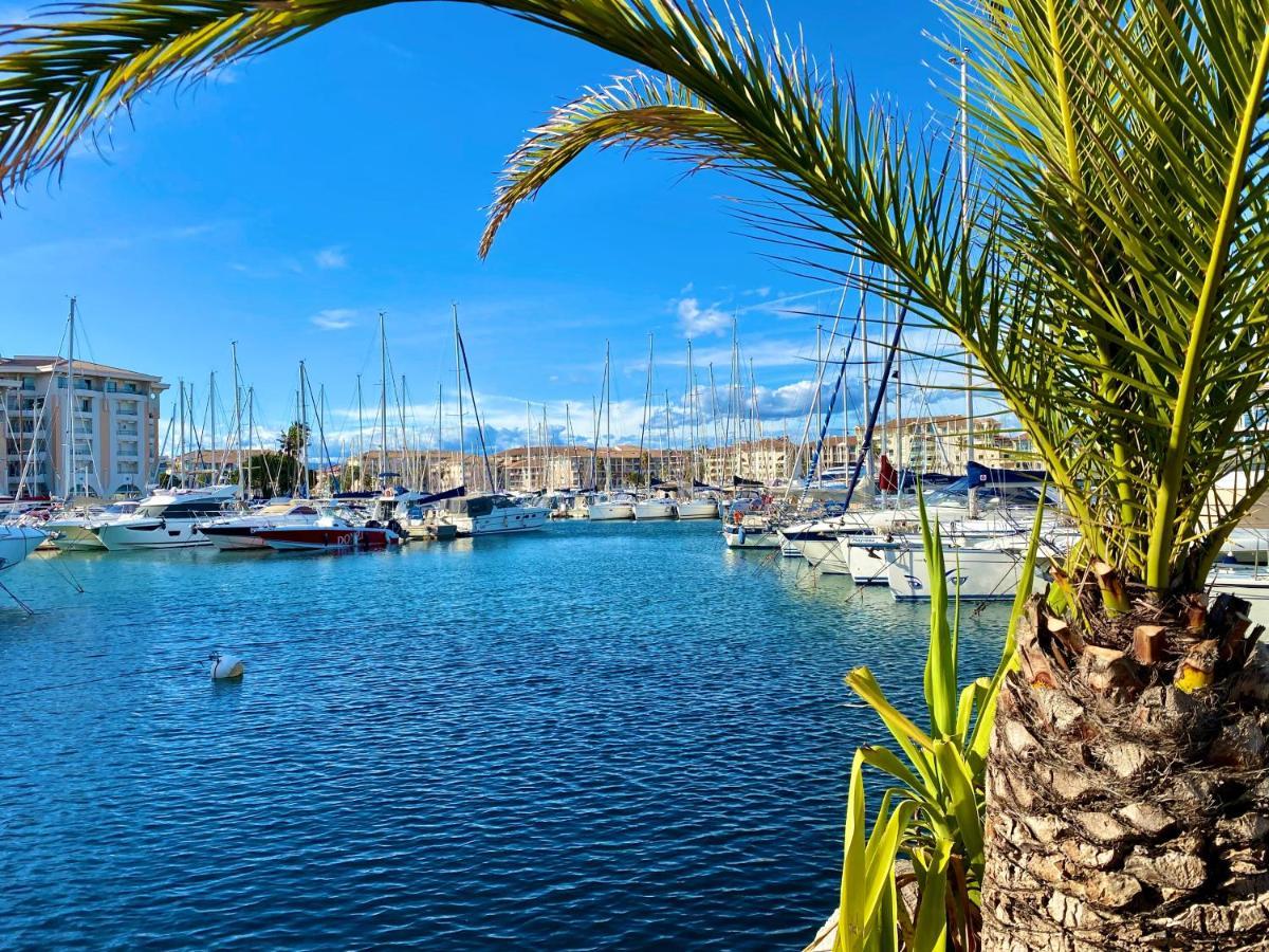 Port-Frejus, Le Paladien, Appartement 2 Pieces Climatise, Terrasse & Parking 外观 照片